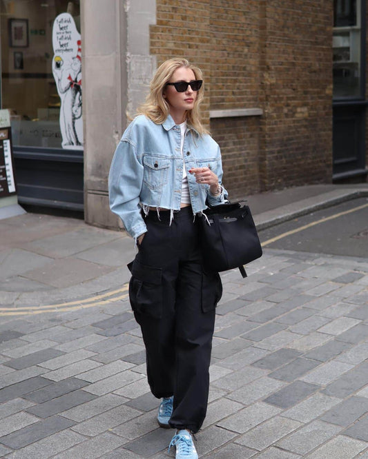 Cropped Denim Jacket