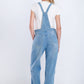 Salopet Straight Leg Ripped Light Blue OS140C