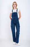 Salopet Cargo Straight Leg Dark Blue MA-OS-142A