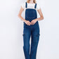 Salopet Cargo Straight Leg Dark Blue MA-OS-142A