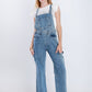 Salopet Cargo Straight Leg Stone Wash MA-OS-142R