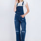 Salopet Straight Leg Ripped Dark Blue MA-OS140A