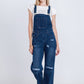 Salopet Straight Leg Ripped Dark Blue MA-OS140A
