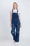 Salopet Straight Leg Ripped Dark Blue MA-OS140A