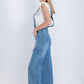 Salopet Cargo Straight Leg Light Blue MA-OS-142C