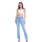 High Waist Charleston Light Blue Jeans Pants OH-362C
