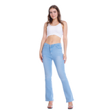 High Waist Charleston Light Blue Jeans Pants OH-362C
