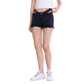 Double Waistband Gray Jeans Shorts With Strings OB-600ABL