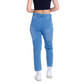 MomFit Boyfriend Cutting Medium Blue JeansPants OB-201B