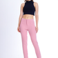 Slim Casual Roslyn Pants pink OB-493pink