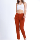 Slim Casual Roslyn brick Pants  OB-493brick