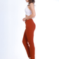 Slim Casual Roslyn brick Pants  OB-493brick
