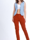 Slim Casual Roslyn brick Pants  OB-493brick