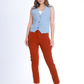 Jeans Vest Light Blue With Buttons OJ-513C