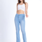 High Waist Charleston Light Blue Jeans Pants OH-362C