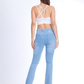 High Waist Charleston Light Blue Jeans Pants OH-362C