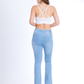 High Waist Charleston Light Blue Jeans Pants OH-362C