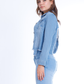 High Waist Charleston Light Blue Jeans Pants OH-362C