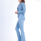 High Waist Charleston Light Blue Jeans Pants OH-362C