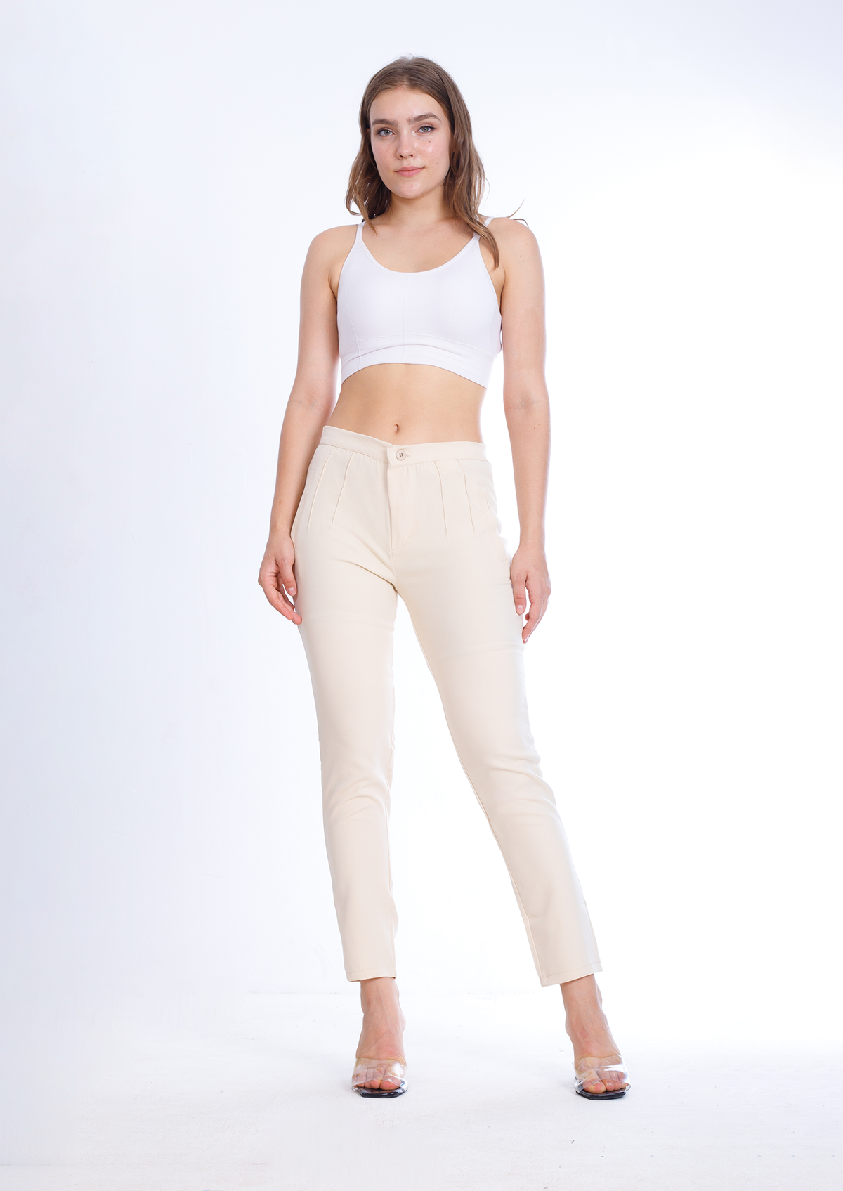 Slim Casual Roslyn Pants  OB-493