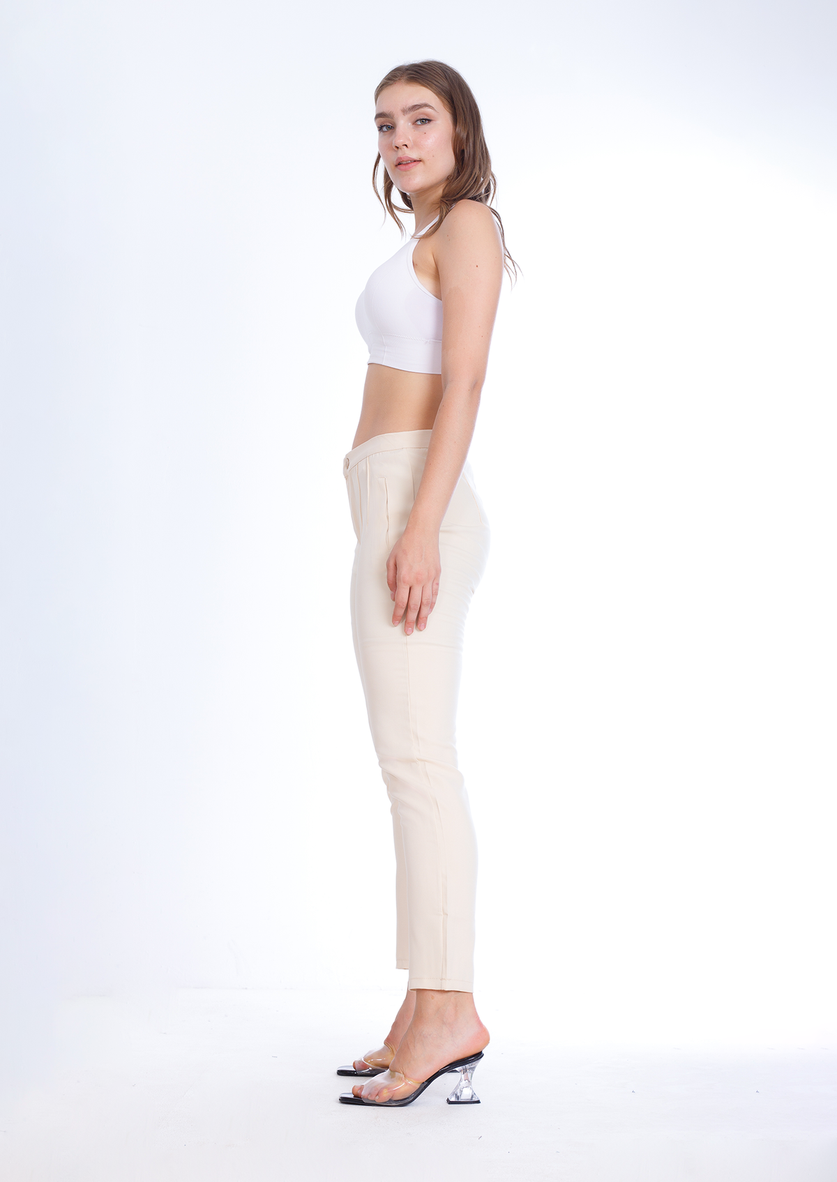 Slim Casual Roslyn Pants  OB-493