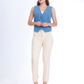 Slim Casual Roslyn Pants  OB-493