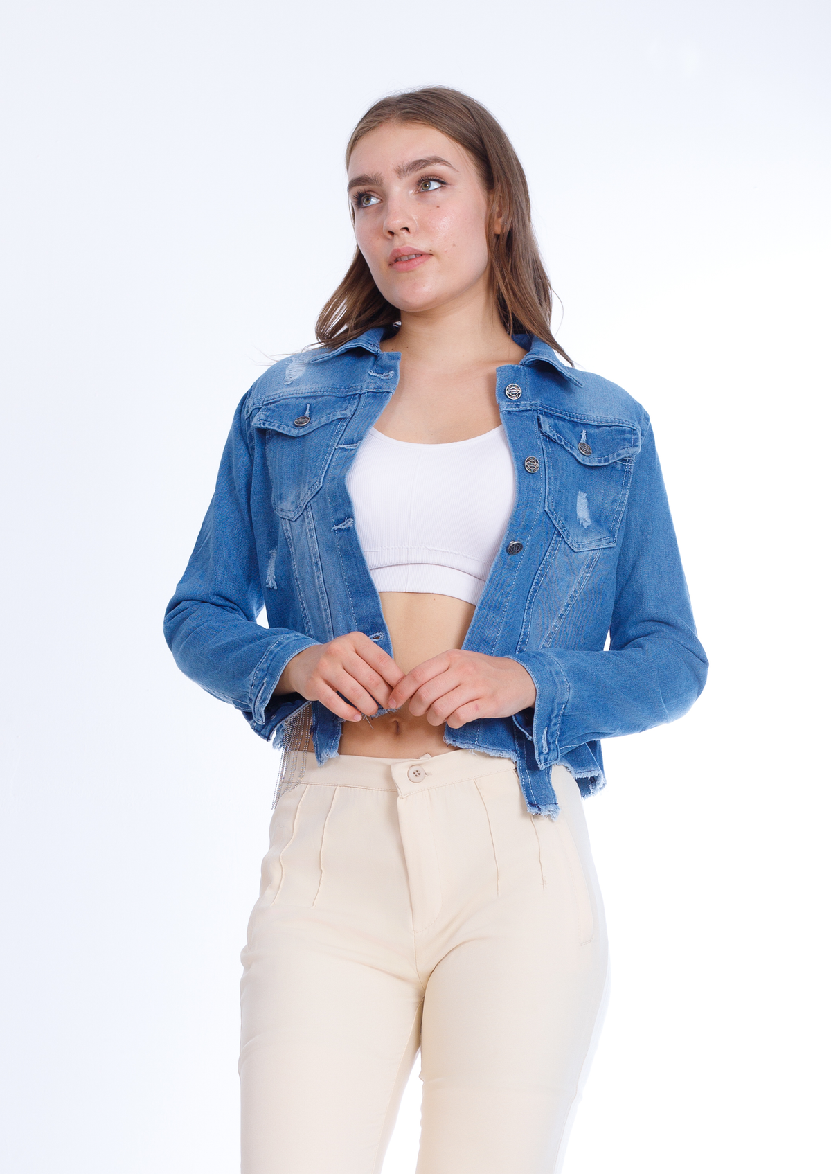 Slim Casual Roslyn Pants  OB-493