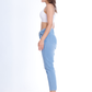 MomFit Boyfriend Cutting Light Blue Jeans Pants OB-201C