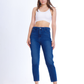 MomFit Boyfriend Dark Blue Jeans Pants OB-200A