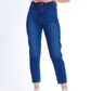 MomFit Boyfriend Dark Blue Jeans Pants OB-200A