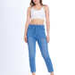 MomFit Boyfriend Medium Blue Jeans Pants OB-200B