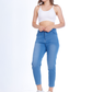 MomFit Boyfriend Medium Blue Jeans Pants OB-200B