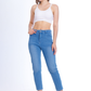 MomFit Boyfriend Medium Blue Jeans Pants OB-200B