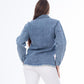 Caro Jeans Shirt Red and White MT-034R