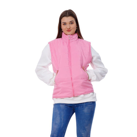 Waterproof Short Vest Pink Color OJ-518P