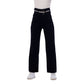 Stright Gabardine Pants Double Belt Black OB-613BK