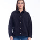 Gabardine Jacket With Strass Black Color OJS-512B