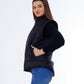 Waterproof Short Vest Black Color OJ-518BL