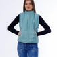 Waterproof Short Vest Mint Color OJ-518MT