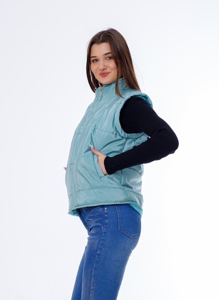 Waterproof Short Vest Mint Color OJ-518MT