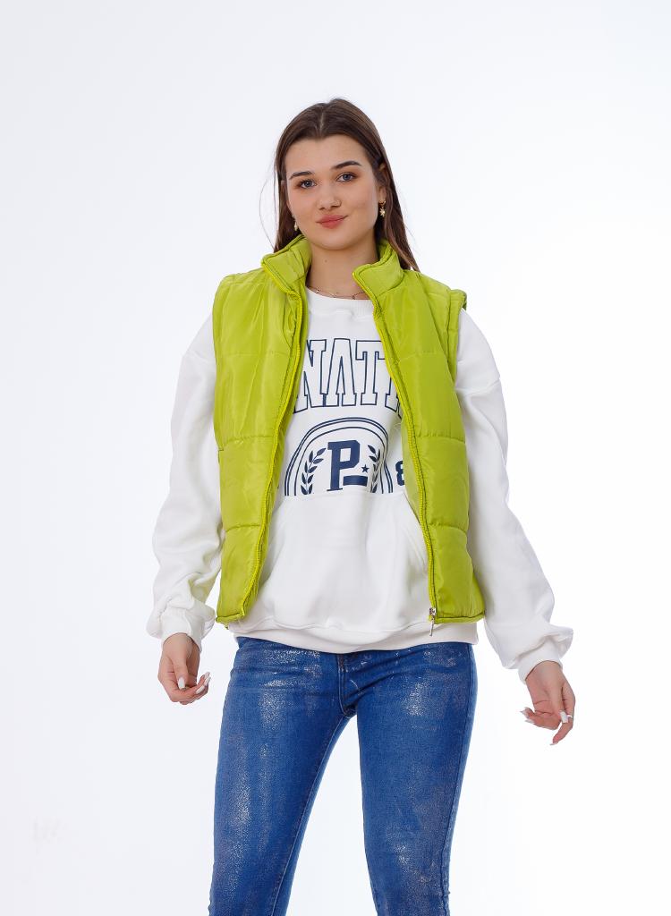 Waterproof Short Vest Yellow Color OJ-518Y