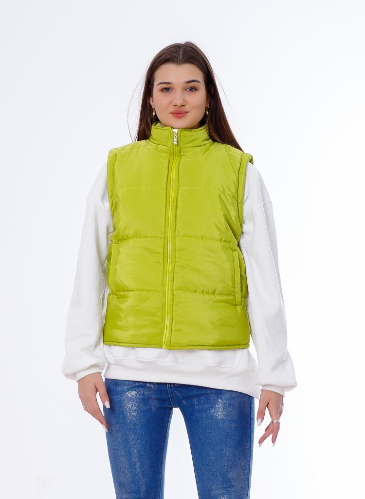 Waterproof Short Vest Yellow Color OJ-518Y