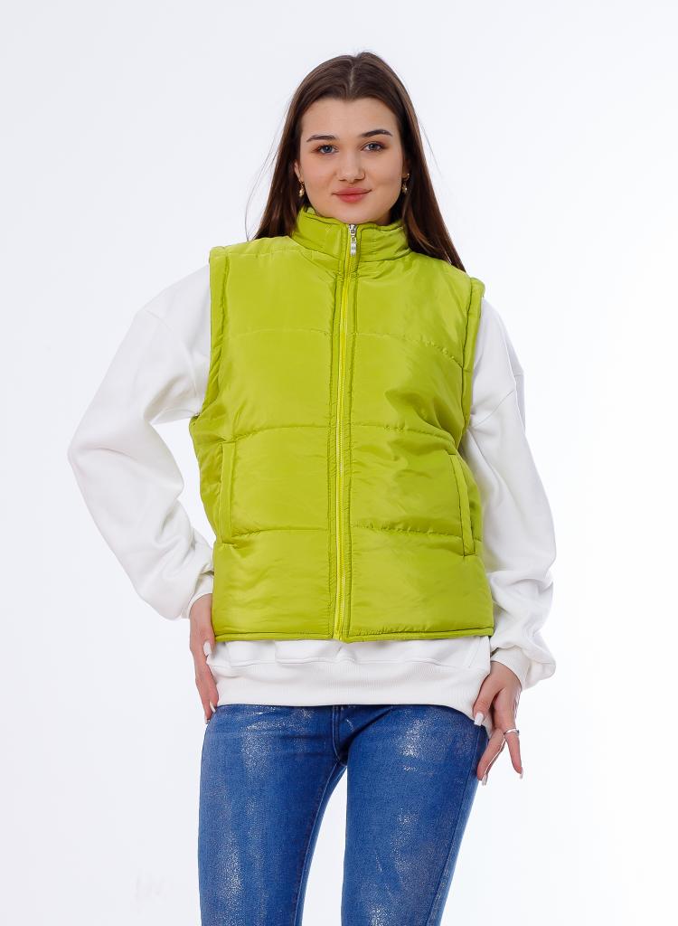 Waterproof Short Vest Yellow Color OJ-518Y