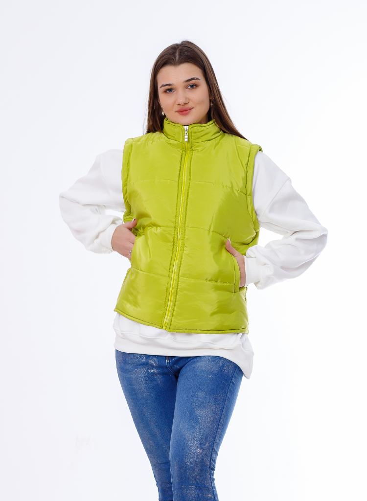 Waterproof Short Vest Yellow Color OJ-518Y