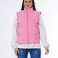 Waterproof Short Vest Pink Color OJ-518P