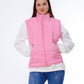Waterproof Short Vest Pink Color OJ-518P