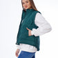 Waterproof Short Vest Dark Green Color OJ-518DG