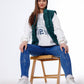 Waterproof Short Vest Dark Green Color OJ-518DG
