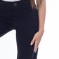 High Waist Straight Black Jeans Pants OB-350BL