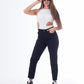 MomFit Boyfriend Black Gabardine OB-275BL